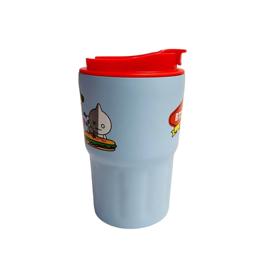 Mug de Cafe Vaso BT21 Personajes Completos KPop Kawaii 360 ML3