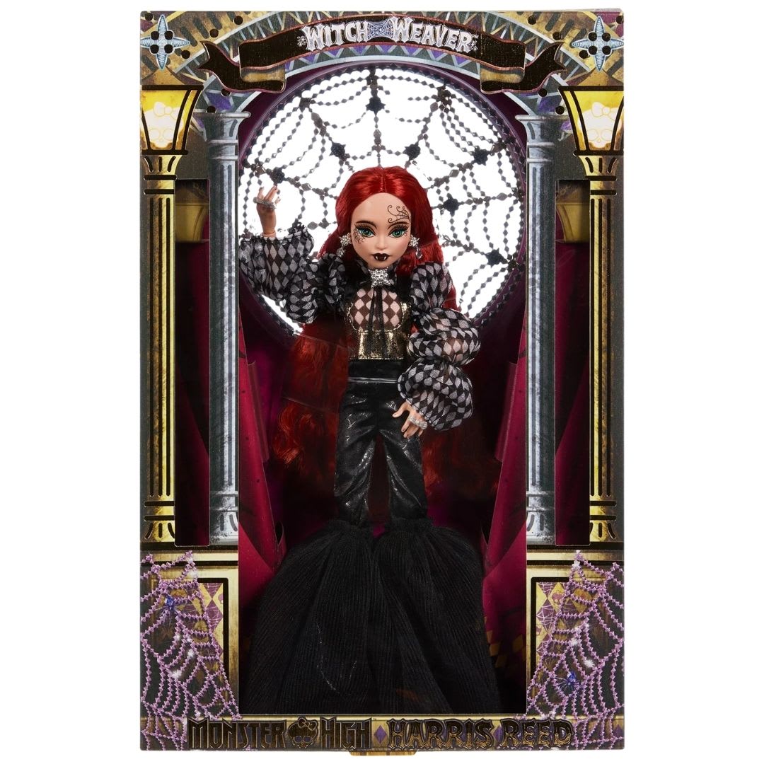 Monster High Witch Weaver Harris Reed Doll (Colección especial)4