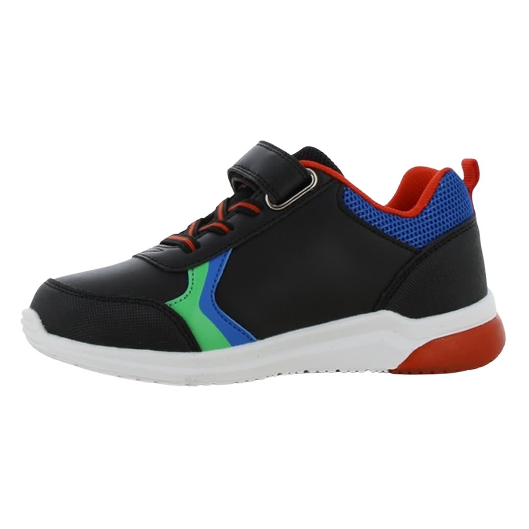 Zapatillas Niño Urbanas Luigi Mario Bros Verde Con Luces4