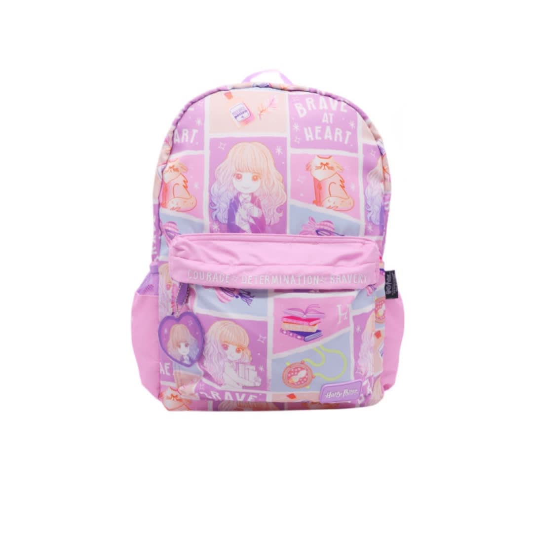 Pack Escolar Mochila Harry Potter Hermione Rosado Oficio2