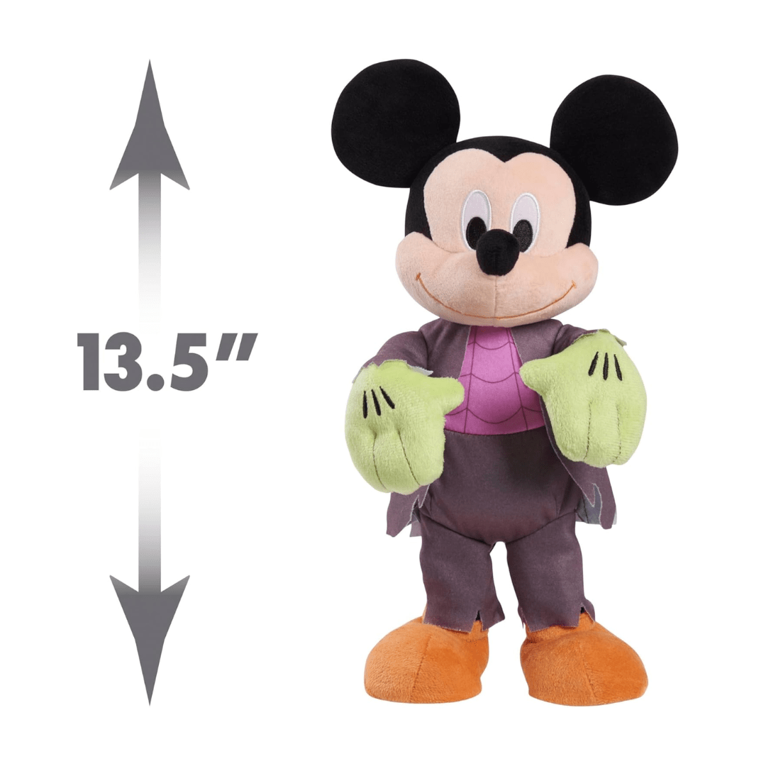Peluche Mickey Mouse Zoombie Halloween con Sonido y Movimiento3