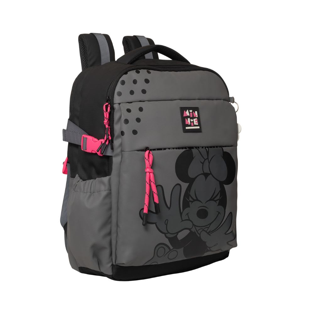 Mochila Oficio Disney Student Minnie Mouse Viajera Multiples Compartimientos2