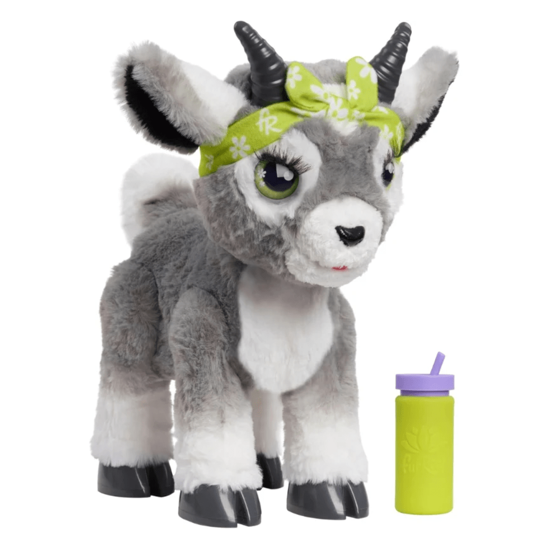 Peluche Interactivo Juguete Furreal La Cabra Daisy Yoga con sonidos y movimiento 29 cm 0