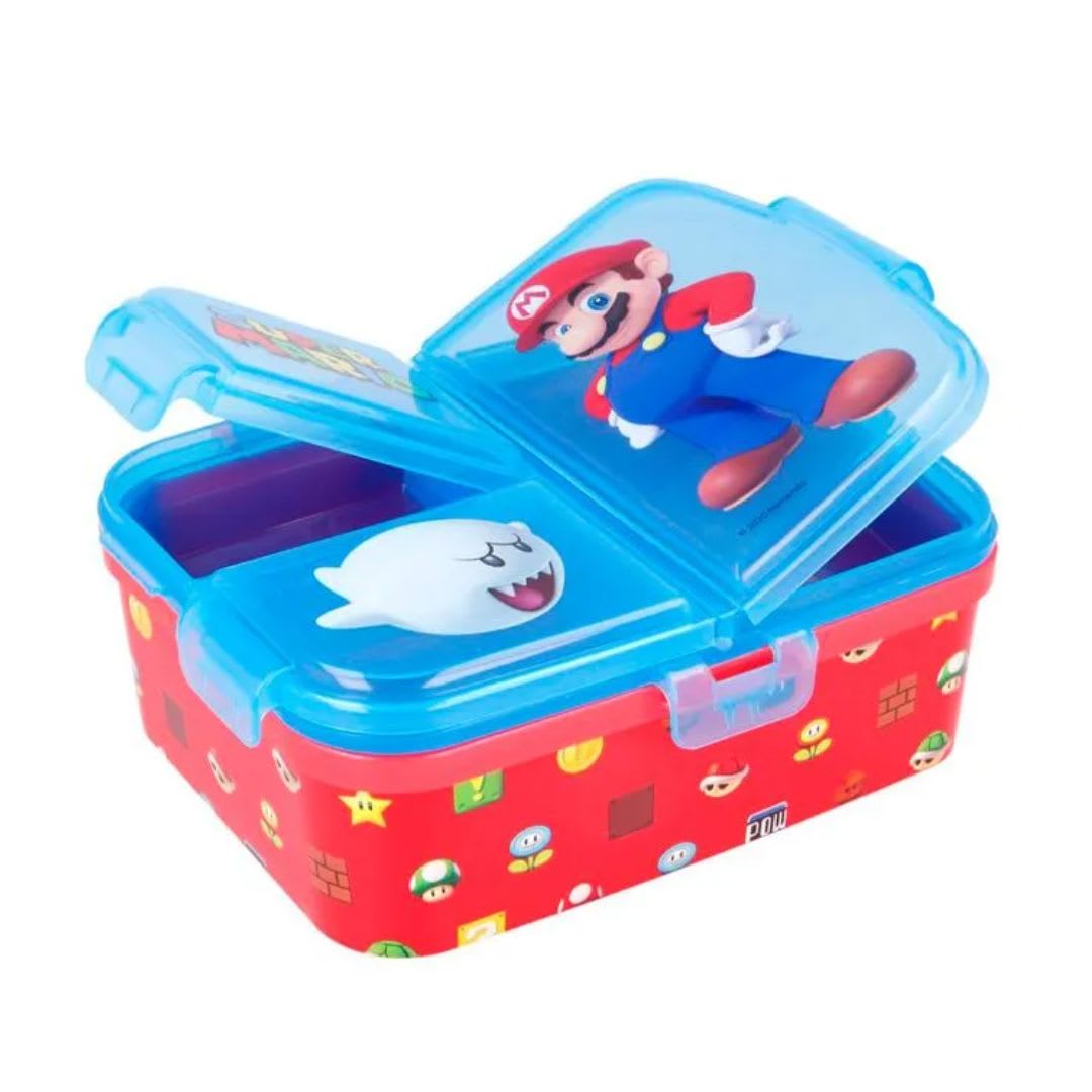 Taper Escolar Multiple XL Mario Bros2