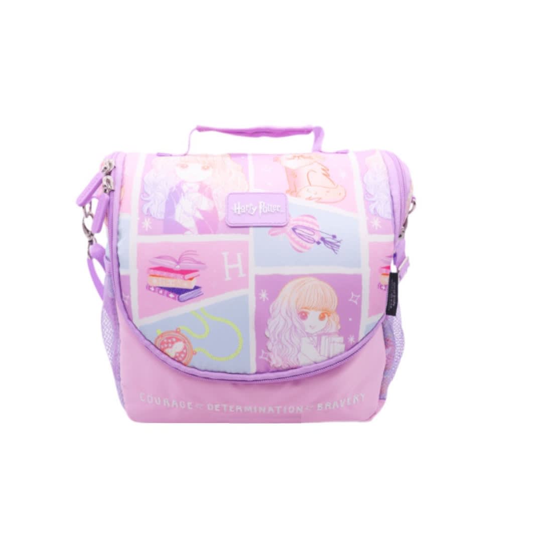 Pack Escolar Mochila Harry Potter Hermione Rosado Oficio3