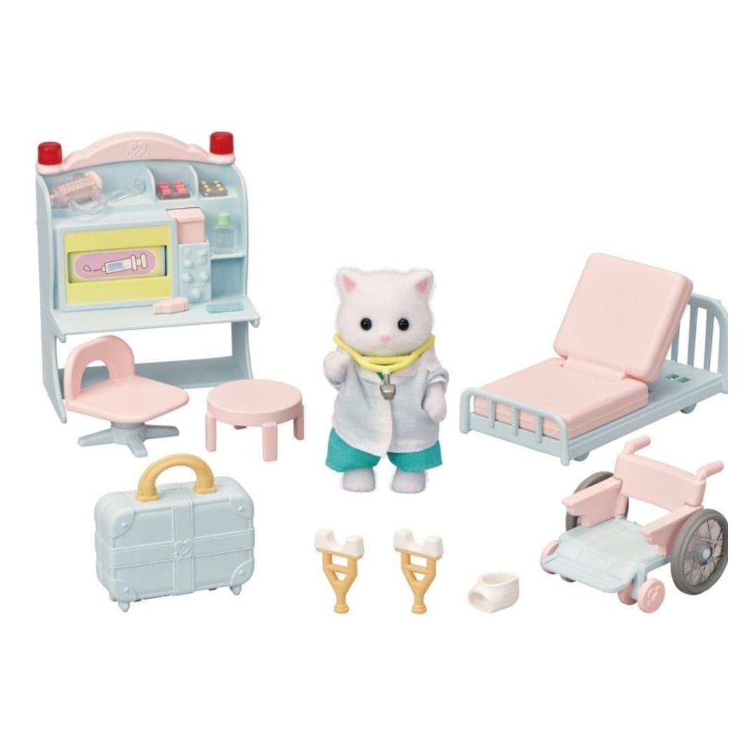 Juguete Sylvanian Ternurines Set Doctora de la Aldea2