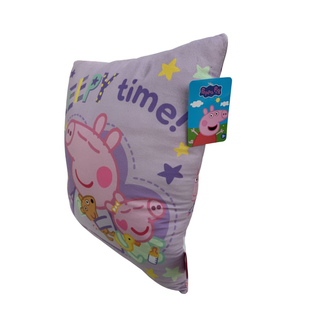 Cojin Almohada Peppa Pig Evie Durmiendo Cuadrado 29x29 cm2