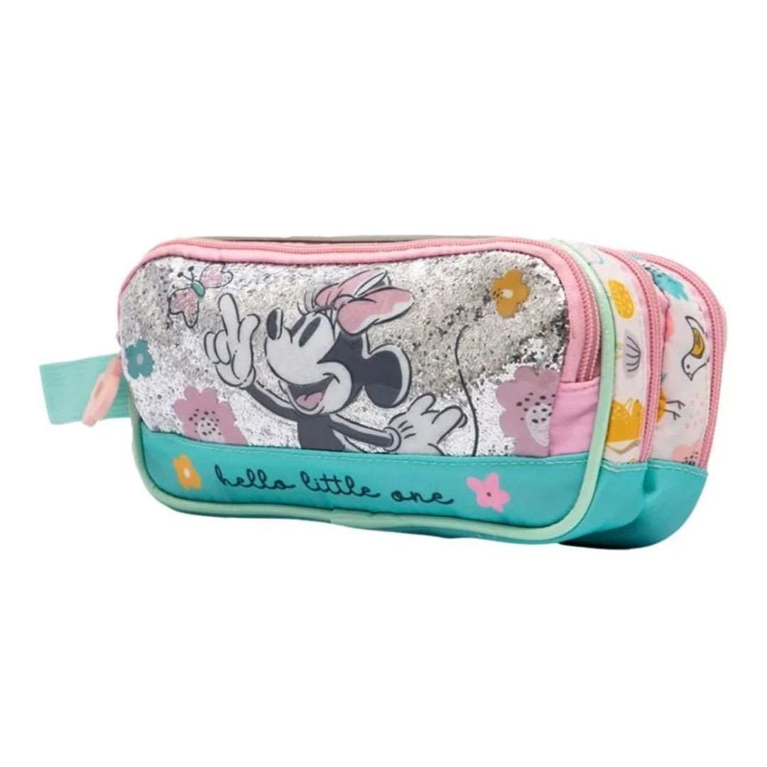 Cartuchera Escolar Minnie Mouse Disney Rosada2