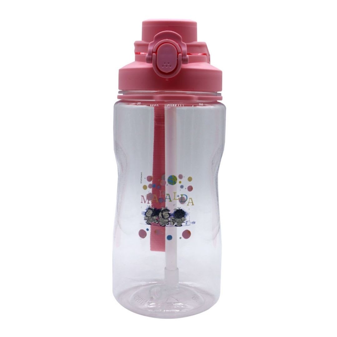 Tomatodo Escolar Botella Con Cañita Mafalda 1250 ML 0