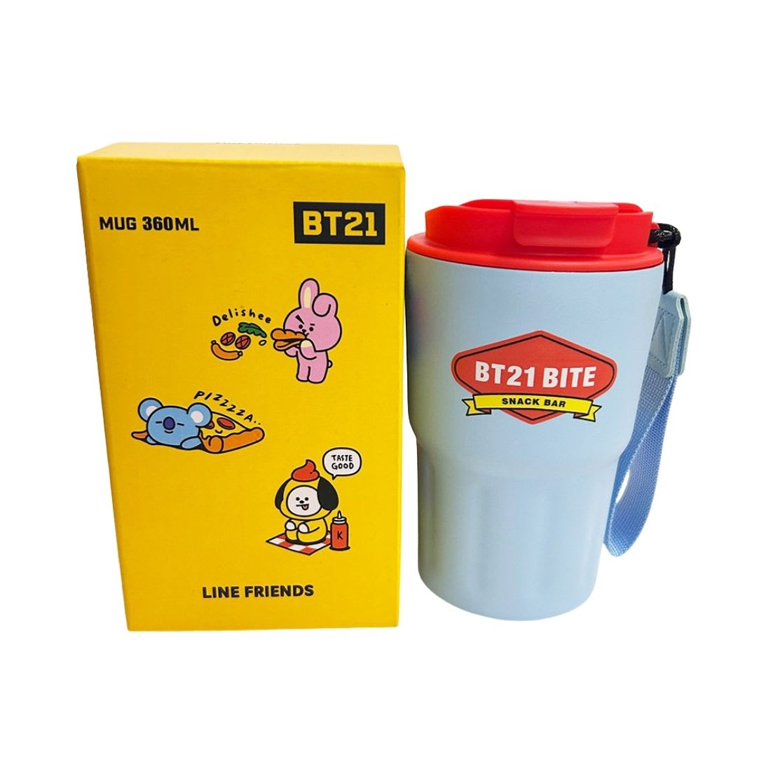 Mug de Cafe Vaso BT21 Personajes Completos KPop Kawaii 360 ML4
