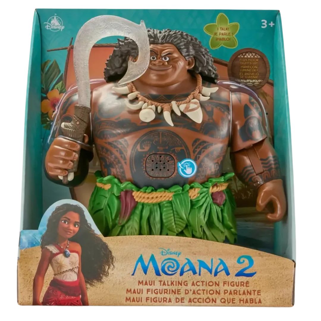 Muñeco Maui con sonido Moana 2 Disney Store 0