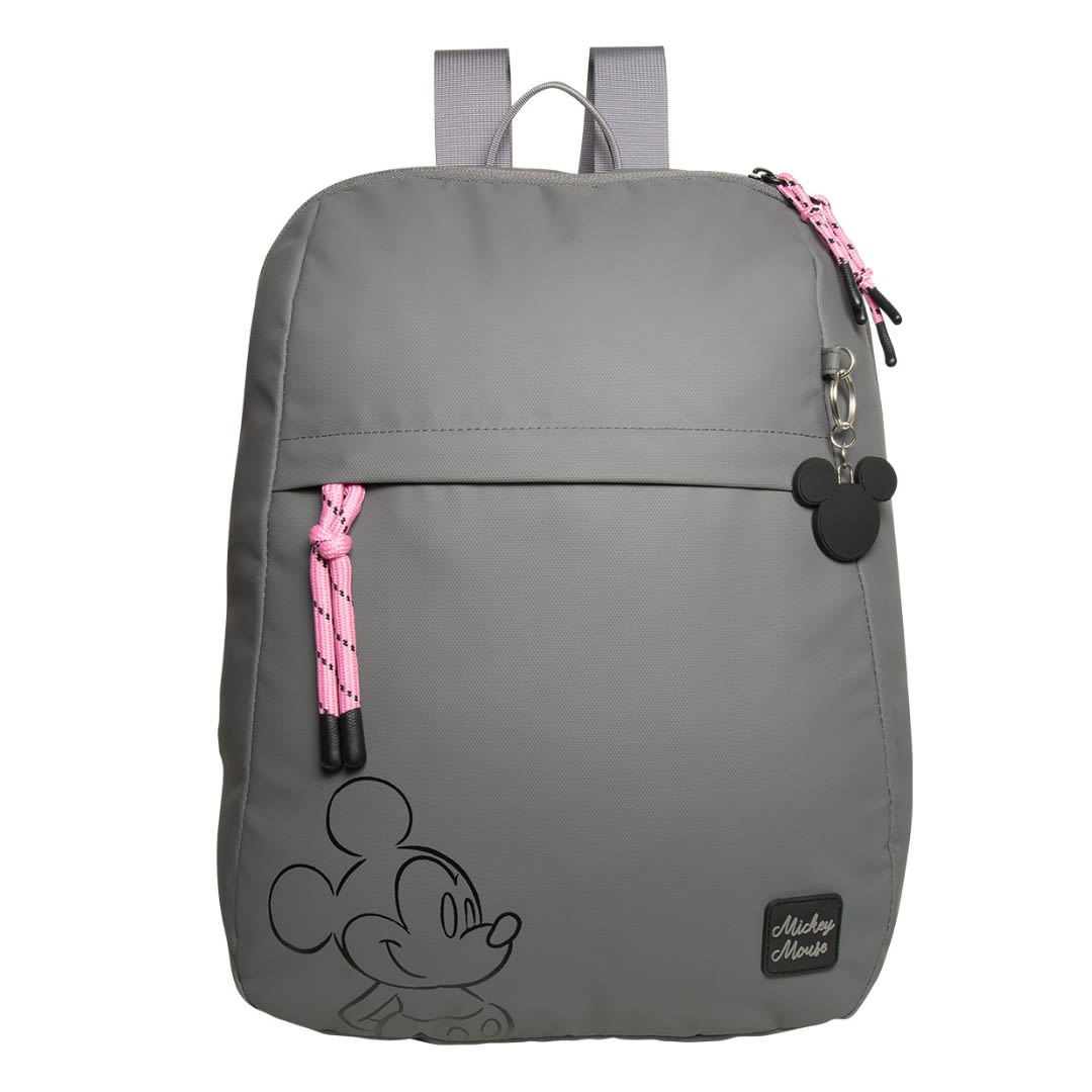 Mochila Casual Mujer Mickey Mouse Disney Gray Limited Edition 0