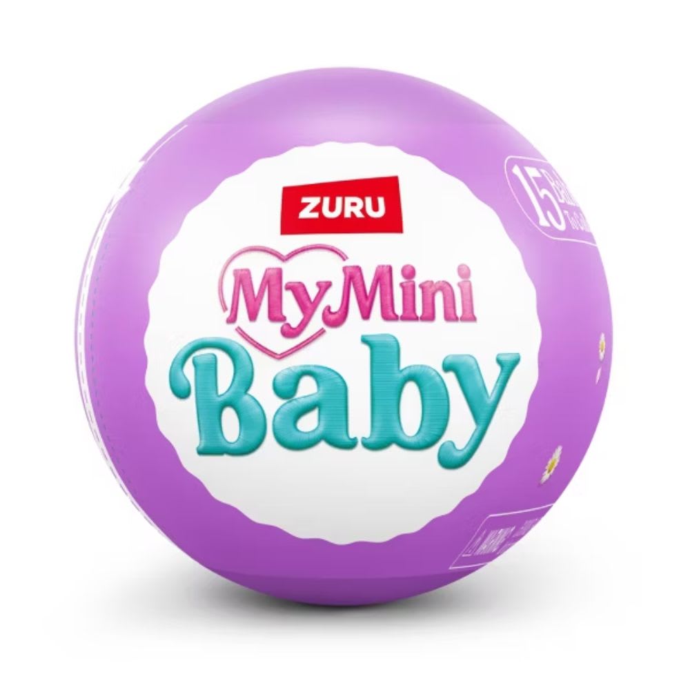 Mini Baby Serie 2 Capsula Sorpresa Mini Figura de Goma2