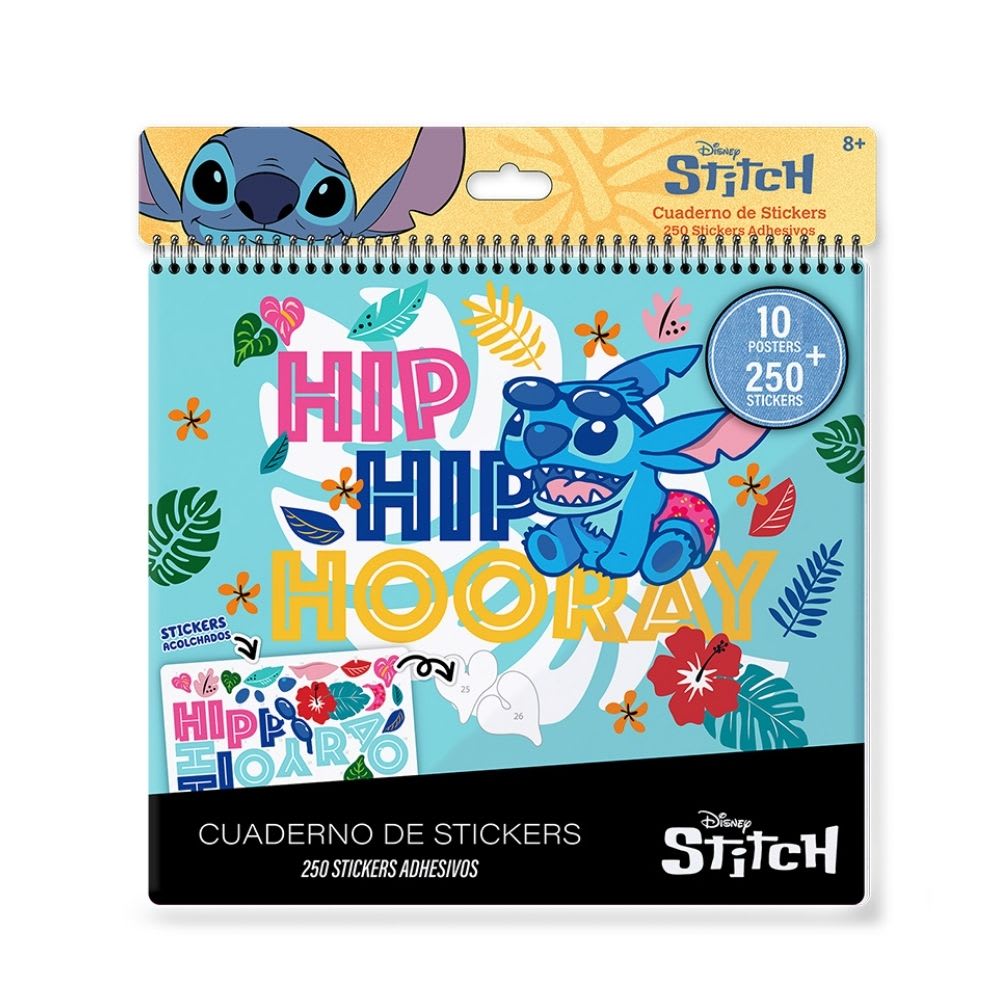 Cuaderno de Stickers Artesco 250 Stickers Stitch2