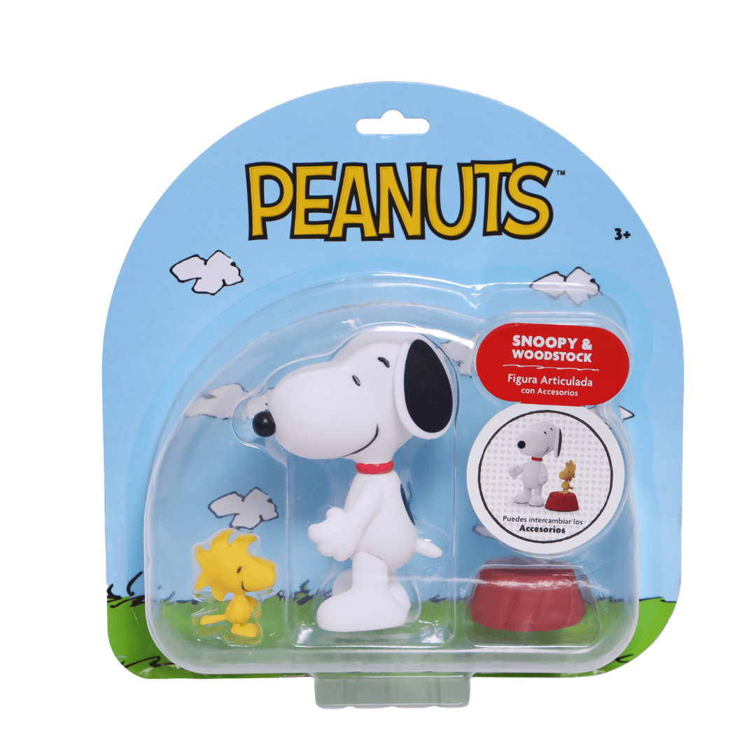 Figura Articulada Snoopy Peanuts 10 cms4