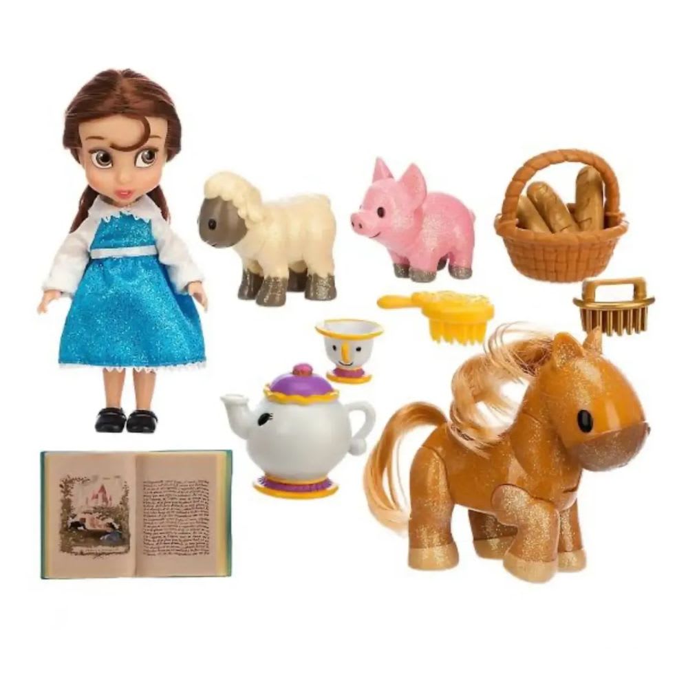 Muñeca Bella Animator Bella y la Bestia Mini Playset2