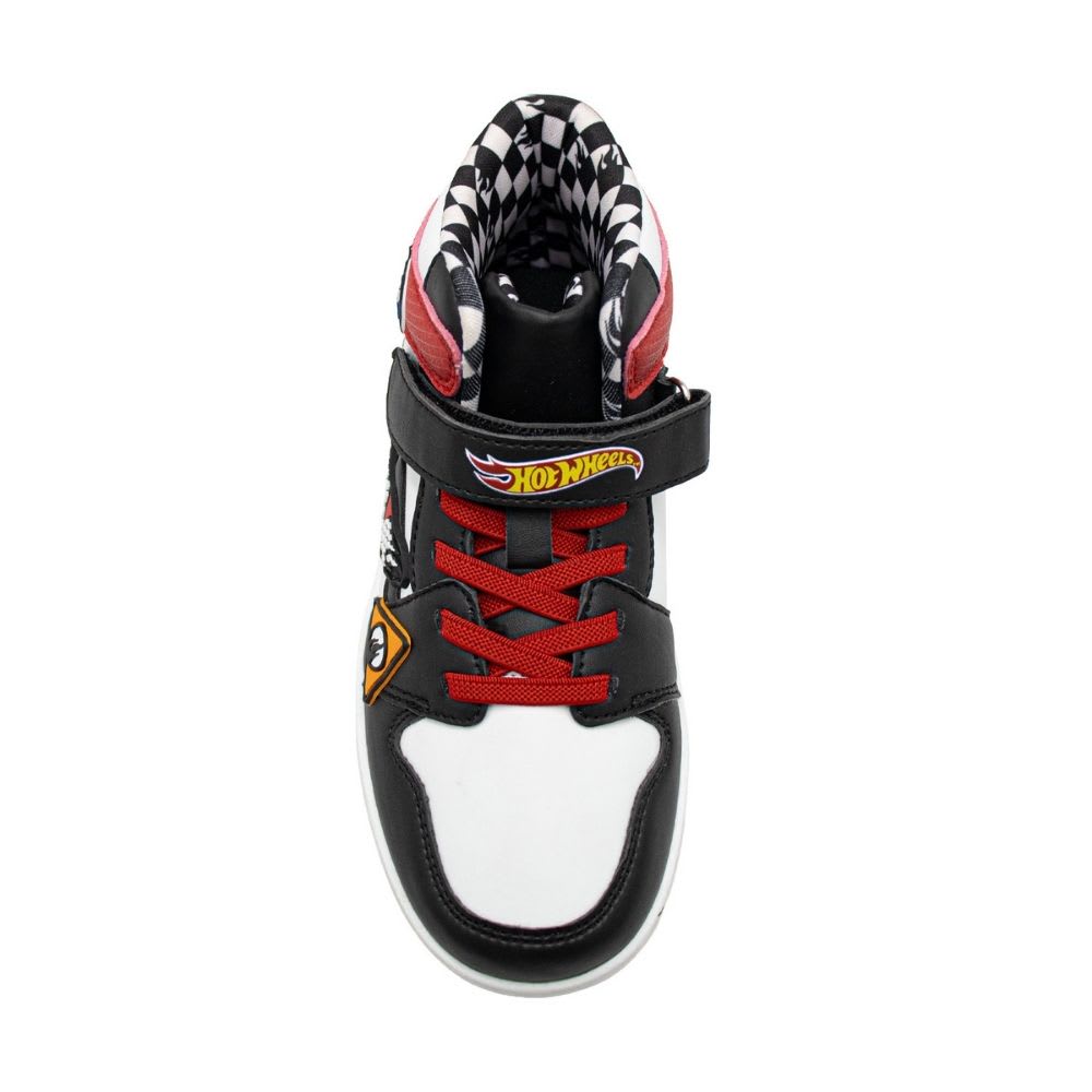 Zapatillas Botin Niño Hot Wheels Rojo2
