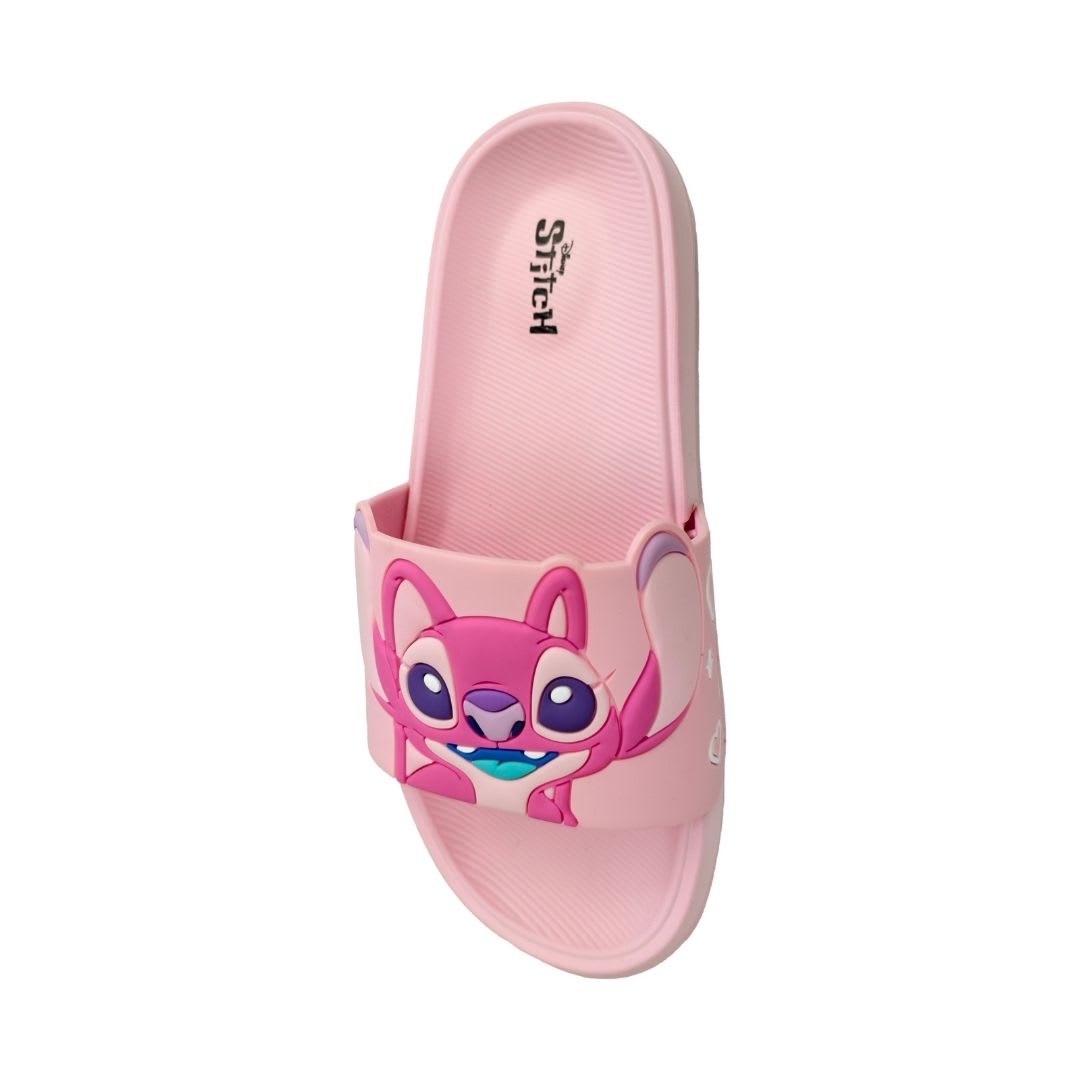 Sandalias Mujer Playeras Stitch Rosado2