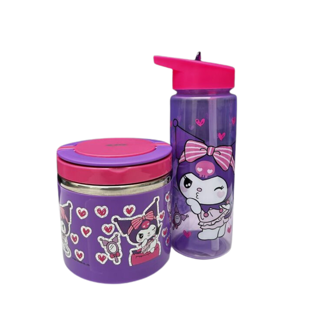 Pack Tomatodo 590 ml + Termo lonchera Kuromi 0