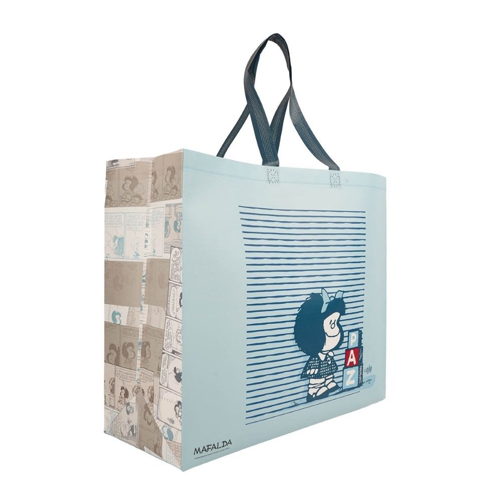 Bolsa Reutilizable Mafalda Azul 39 x 44 x 18 cm4