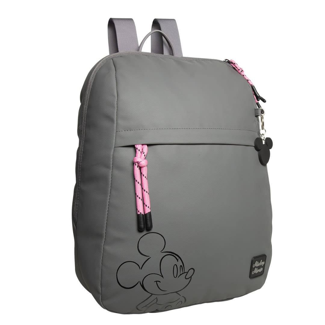 Mochila Casual Mujer Mickey Mouse Disney Gray Limited Edition2