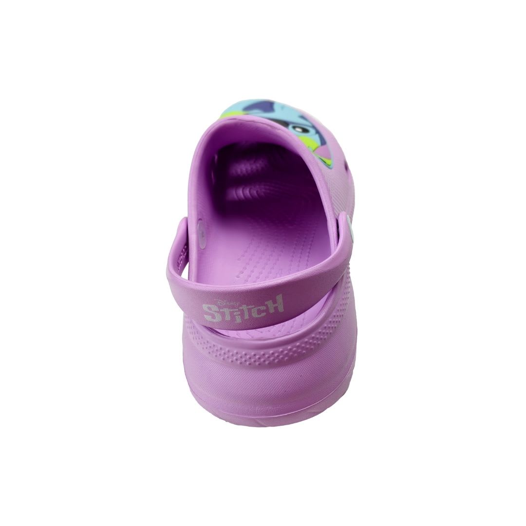 Sandalias Mujer Clog Casual Stitch Morado3