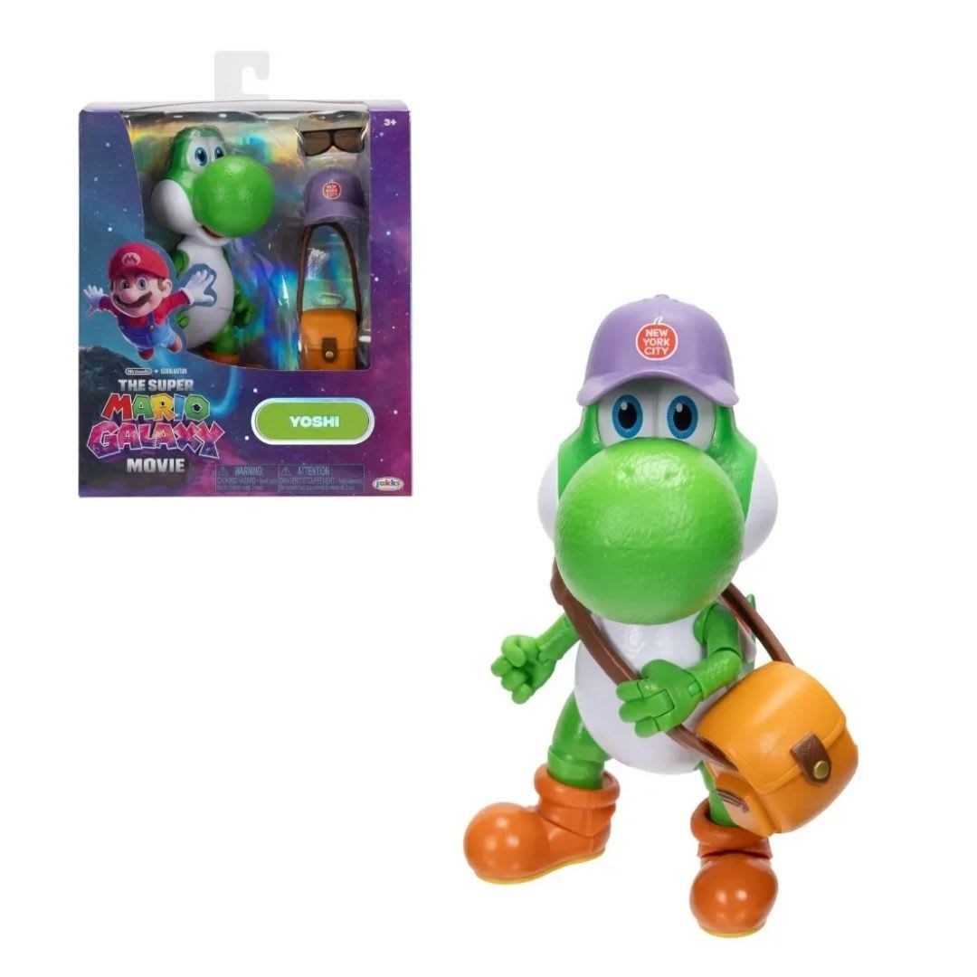 Figura Super Mario Galaxy Yoshi 13 cm Nintendo 0
