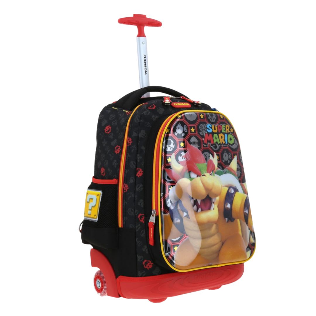 Pack Escolar Mochirueda Princesa Peach Mario Bros Nintendo Oficio2