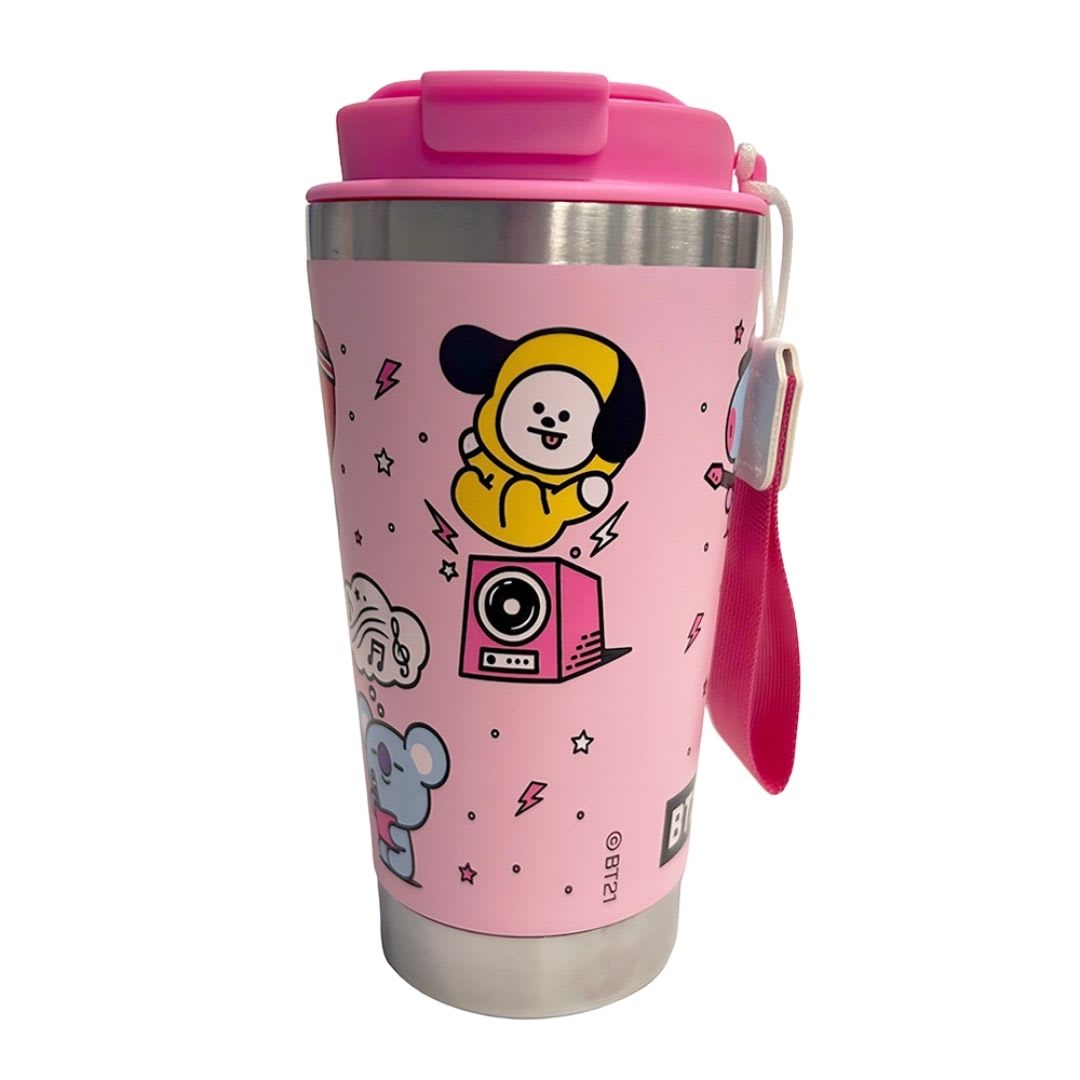 Mug de Cafe Vaso BT21 Personajes Completos KPop Kawaii 450 ML 0