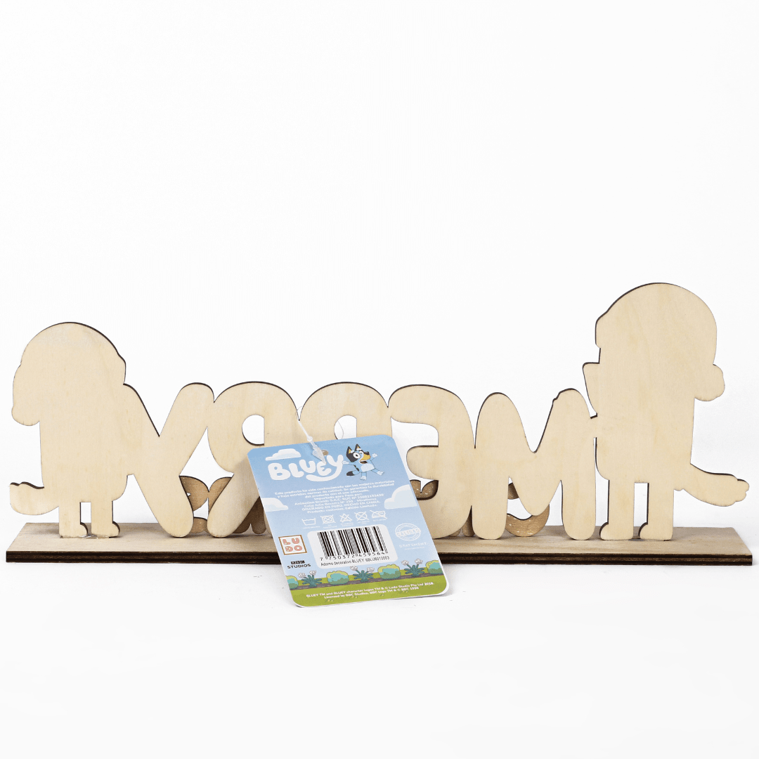 Centro de mesa navideño Bluey 30cm2