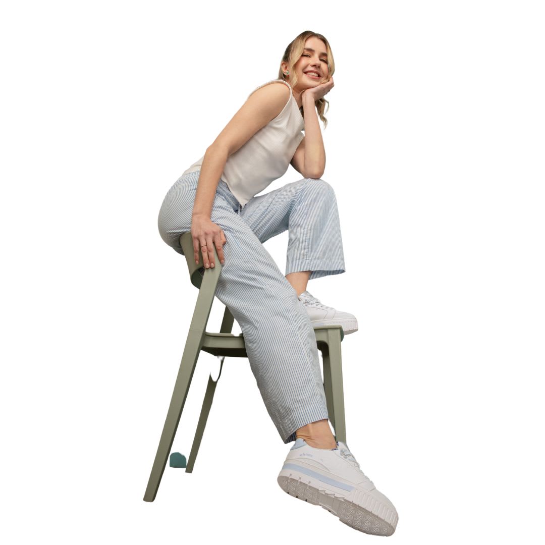 Zapatillas Mujer Stitch Casual Blanco6