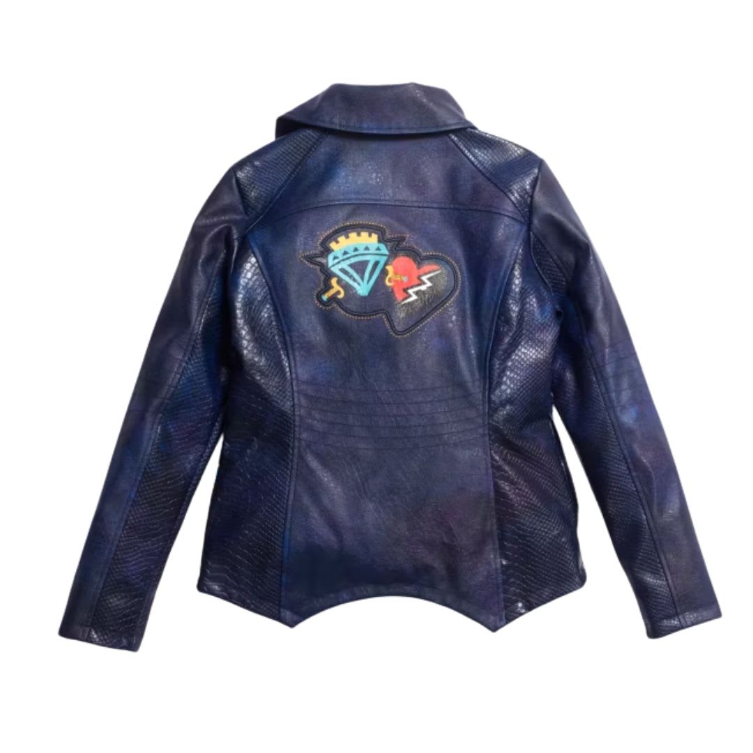 Descendientes 4 Casaca Heart Niña Estilo Villana Rebelde2