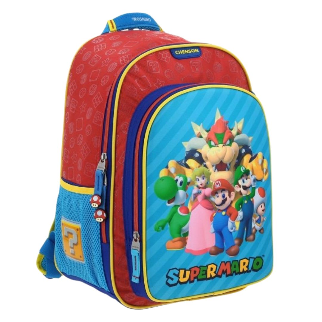 Pack Mochila Super Mario Bros Nintendo Oficio2
