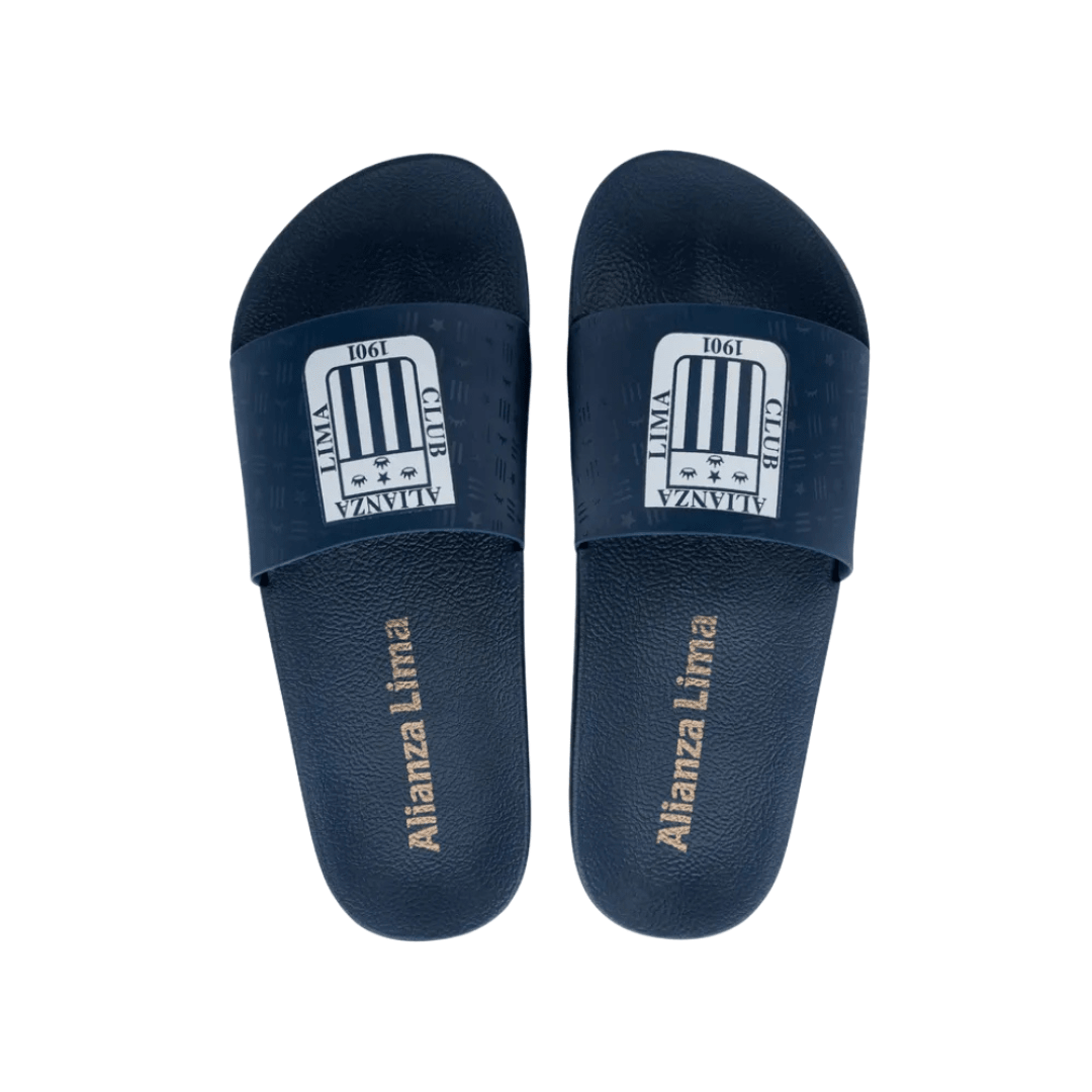 Sandalias Hombre Playera Alianza Lima Rider Azul2