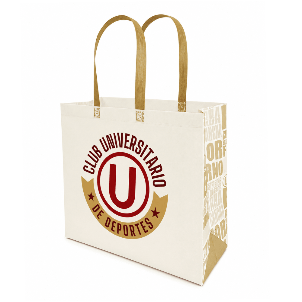 Bolsa Reutilizable Universitario de Deportes Monumental 39 x 44 x 18 cm2