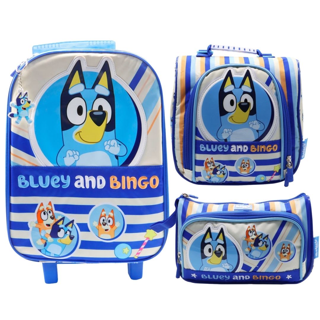 Pack Escolar Maleta Bluey Azul Nido1