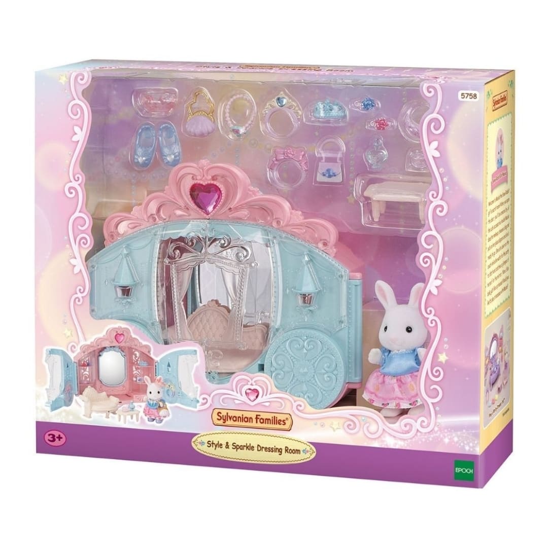 Juguete Sylvanian Ternurines Vestidor Estilo y Brillo 17 cm 0