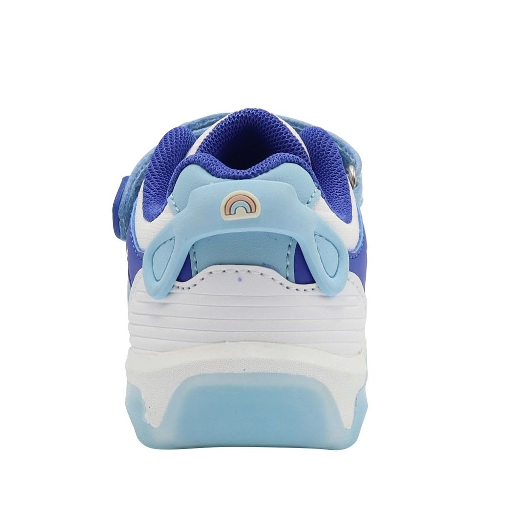 Zapatillas Niño Bluey Bingo Azul Celeste con Luces3