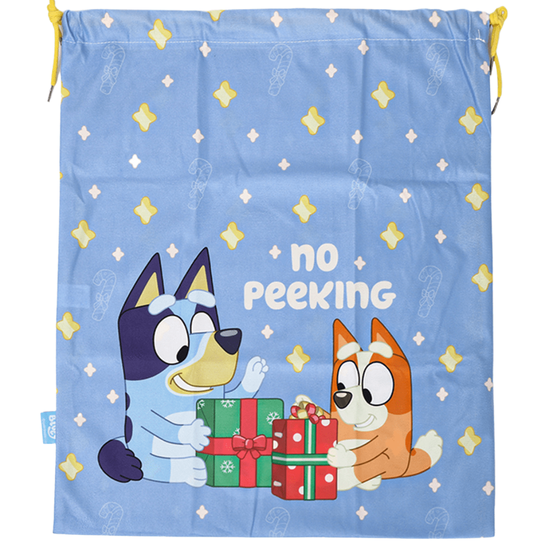 Bolsa Para Regalos Navidad Bluey 48x57cm Modelo 1 0