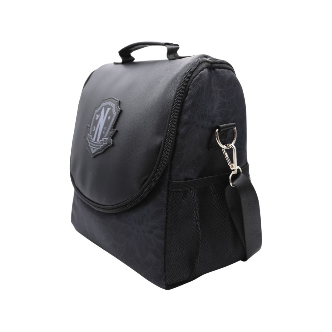 Lonchera Merlina Addams Negra2