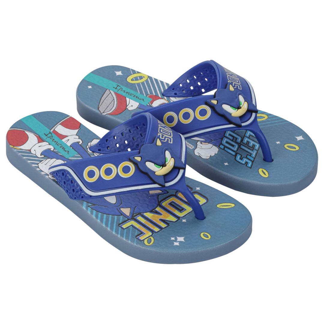 Sandalias Ipanema Sonic Azul Niño2