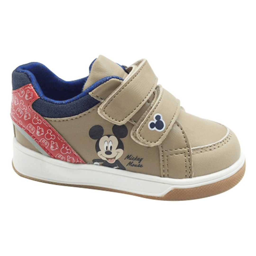 Zapatillas Niño Casual Mickey Mouse Beige2