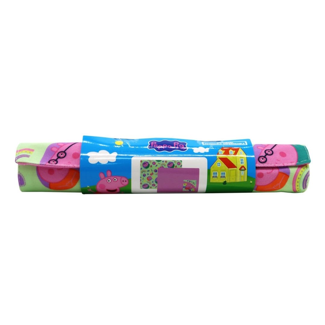 Individual Reversible Escolar Peppa Pig y hermanita Evie 32cm x 25cm3