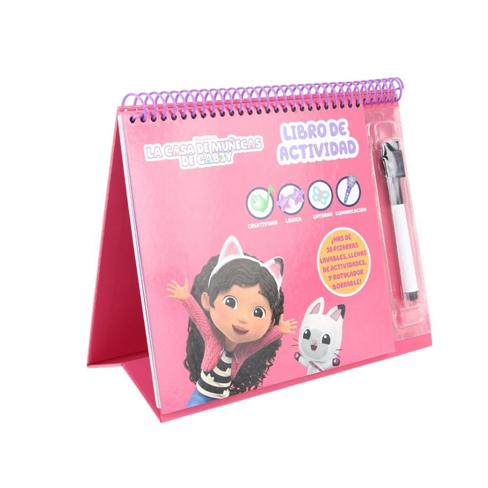Mini Pizarra de Actividades Artesco Gabby Dollhouse2