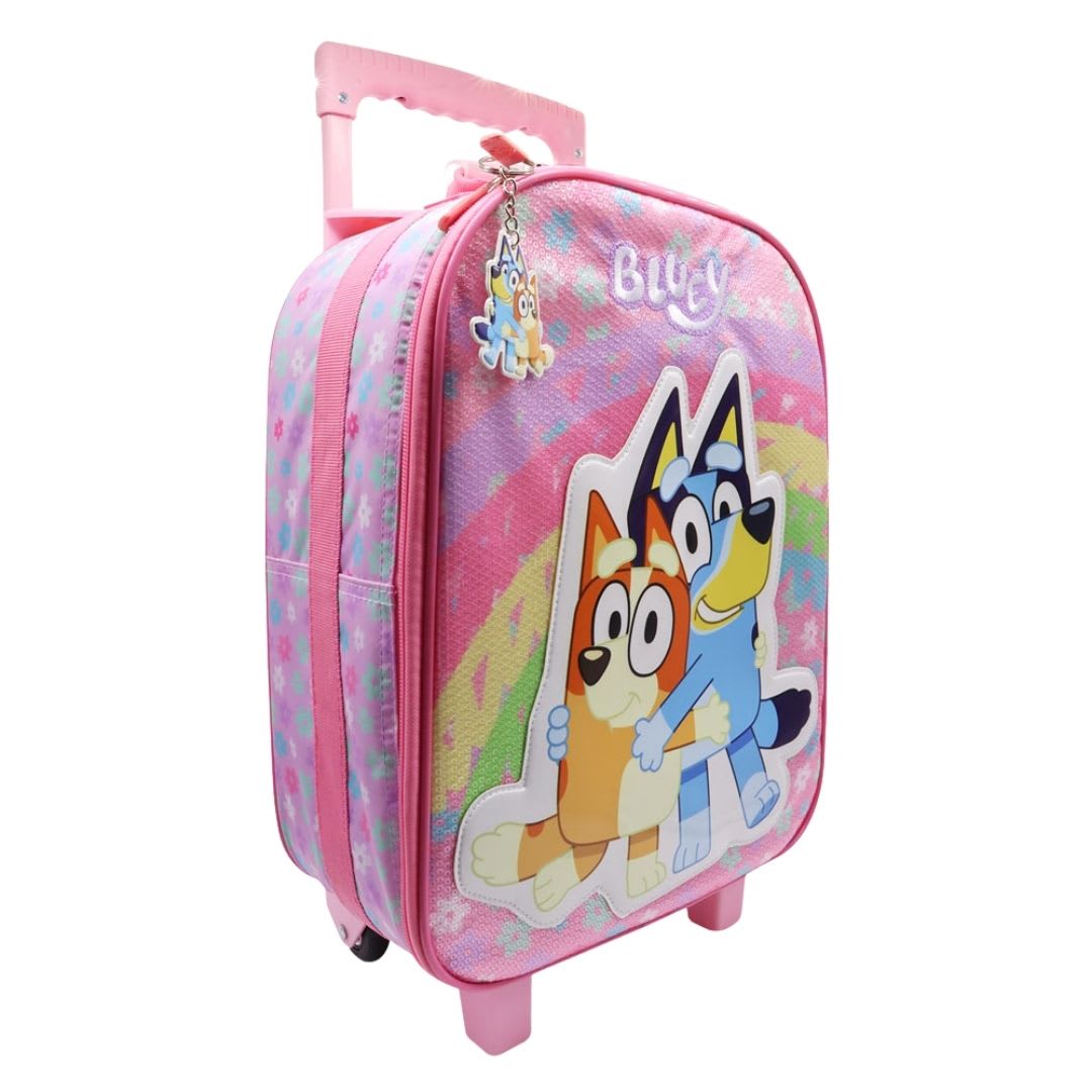 Pack Escolar Maleta Bluey Bingo Rosado Nido2