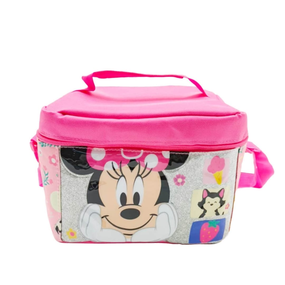 Pack Escolar Maleta Minnie Mouse Eco Fucsia Oficio3