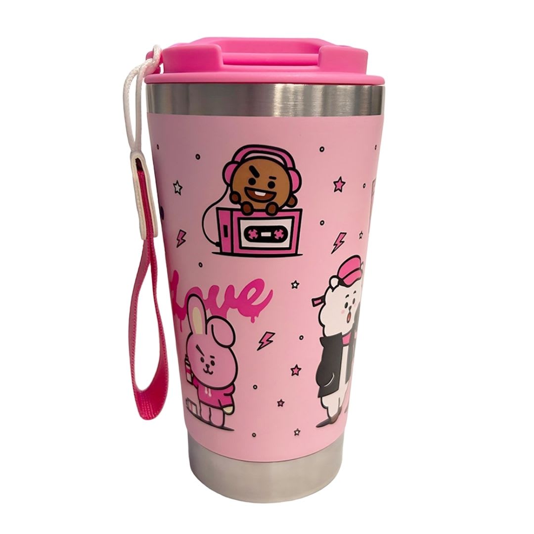 Mug de Cafe Vaso BT21 Personajes Completos KPop Kawaii 450 ML3