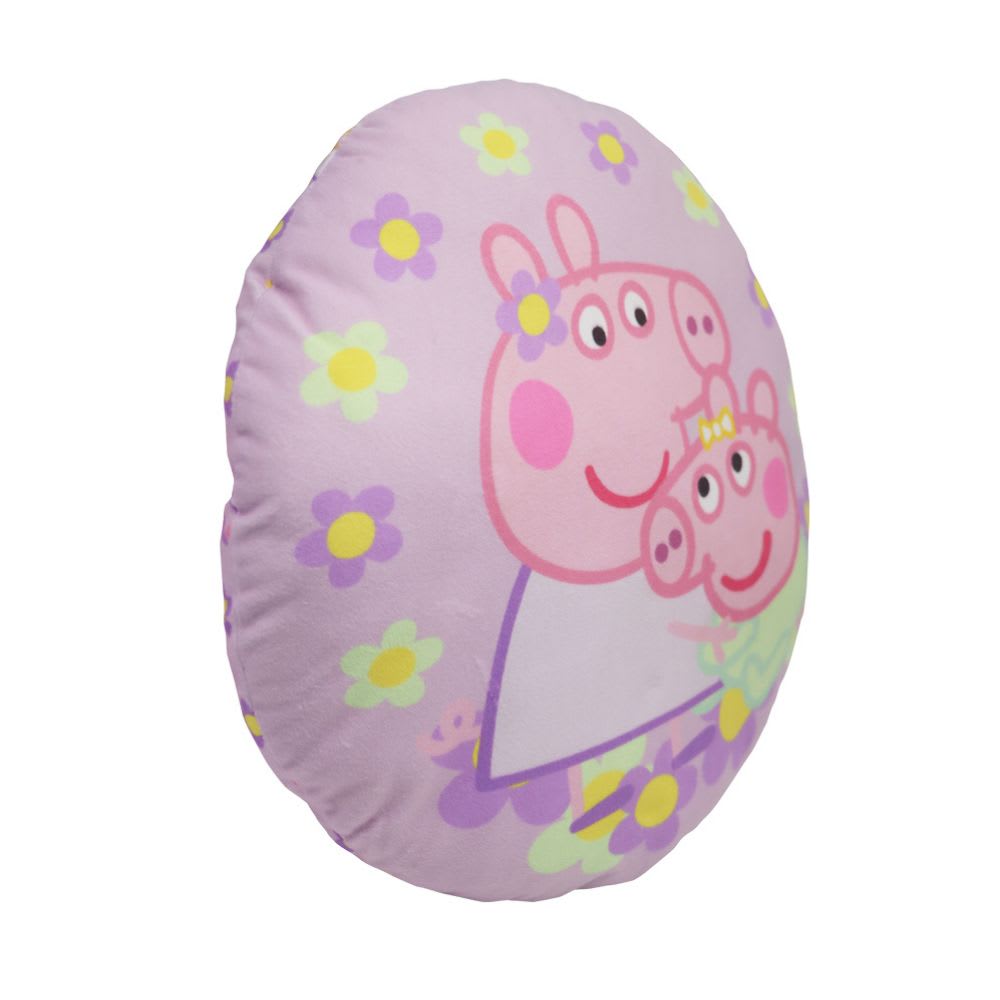 Cojin Almohada Peppa Pig Durmiendo Redondo 33x33 cm2