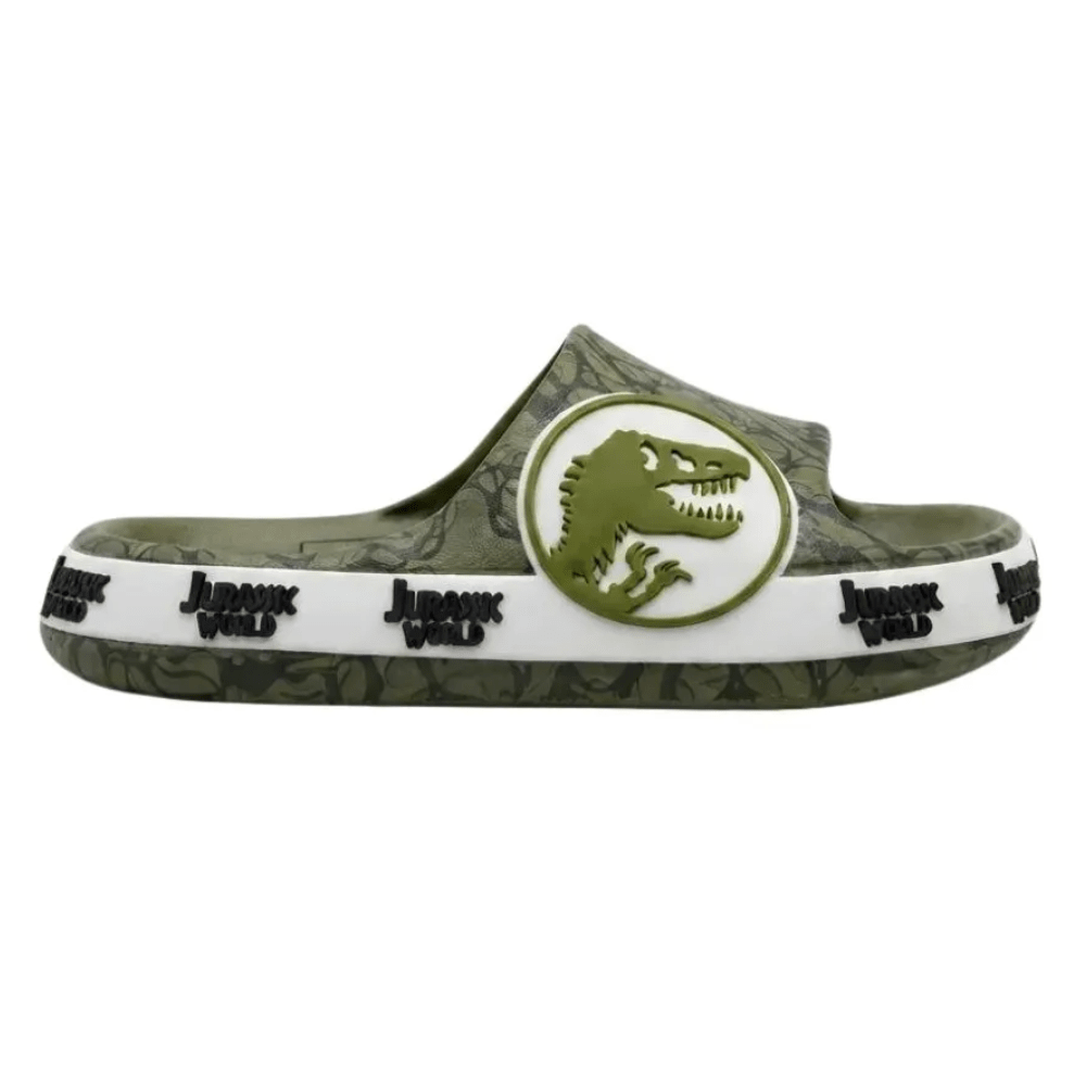 Sandalias Niño Casual Jurassic World Verde2