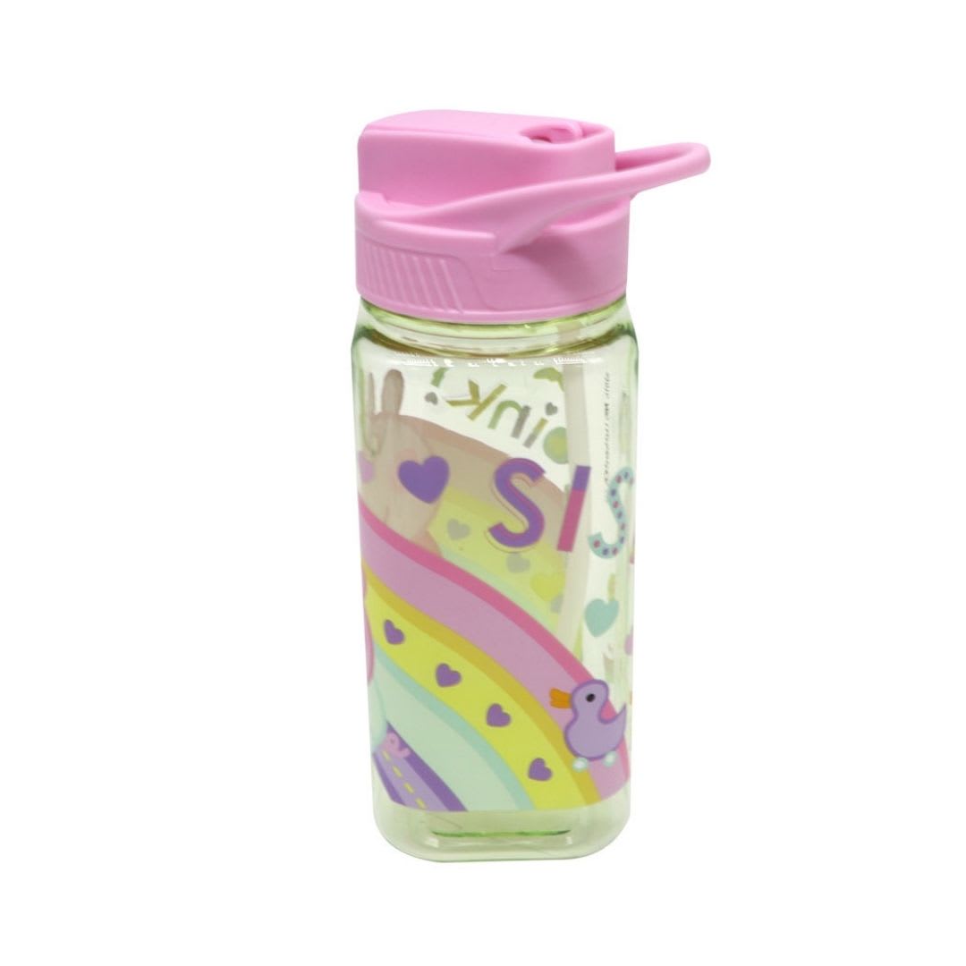 Tomatodo Escolar Botella Con Cañita Peppa Pig y hermanita Evie 500 ML2